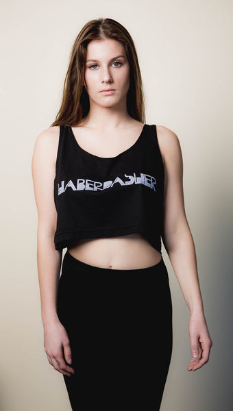 Twisted Logo Crop Tank – Haberdasher - Clothing Boutique
