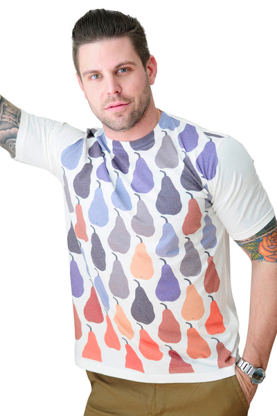 Pear Print Tee - Haberdasher - Clothing Boutique