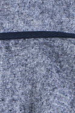 Women's Gray Chambray Long Sleeve Shirt - Haberdasher - Clothing Boutique
