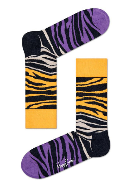 Zebra Sock Multi - Haberdasher - Clothing Boutique