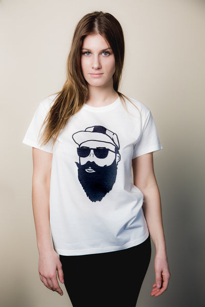 Women's Dude Face Tee - Haberdasher - Clothing Boutique