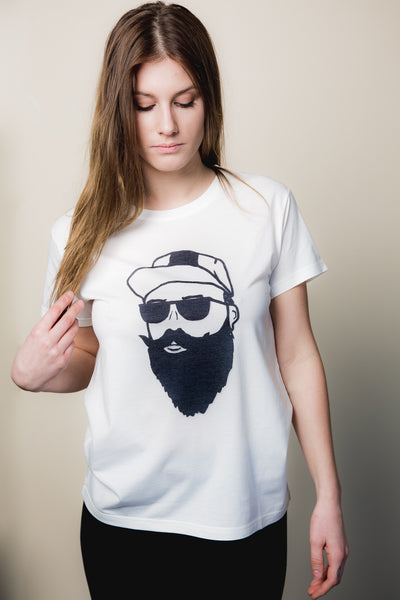 Women's Dude Face Tee - Haberdasher - Clothing Boutique