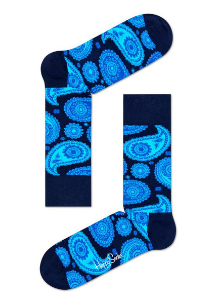 Paisley Sock Blue - Haberdasher - Clothing Boutique