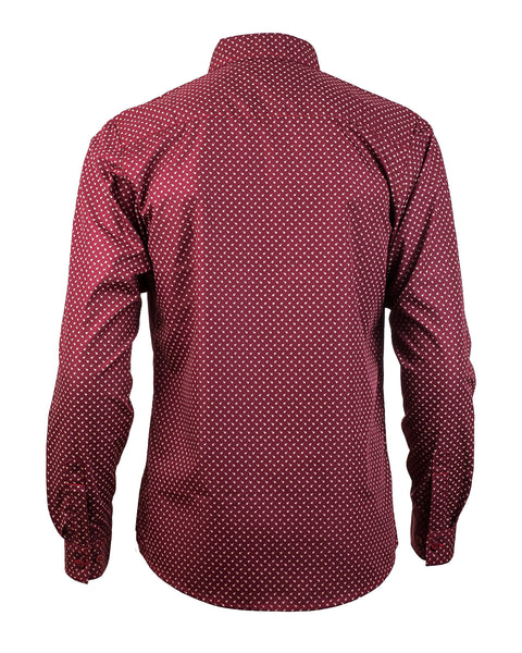 Star Stick Print Long Sleeve Shirt - Haberdasher - Clothing Boutique