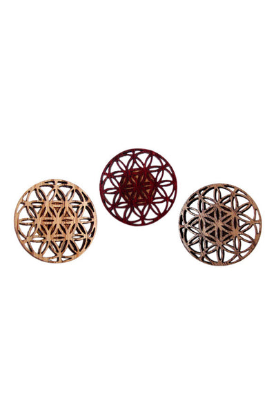 Flower of Life Hat Pin - Haberdasher - Clothing Boutique